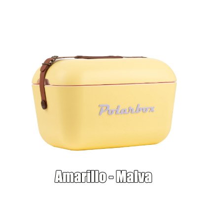 Nevera de playa Polarbox color Amarillo - Malva